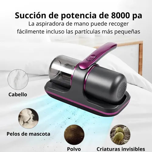Aspiradora UV Antiácaros Pro