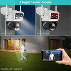 🔥 Cámara de Seguridad DualCam V380®️ | Doble Lente 360° con Audio y Control por Celular