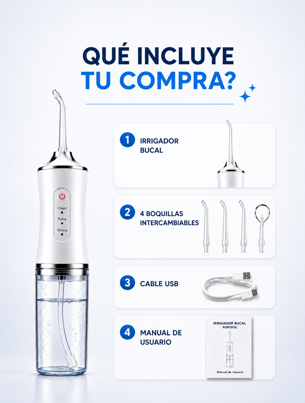 [HOY:33% OFF+ ENVÍO GRATIS] Elimina residuos donde el cepillo no alcanza